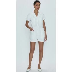 Pistola Parker Romper - Ecru